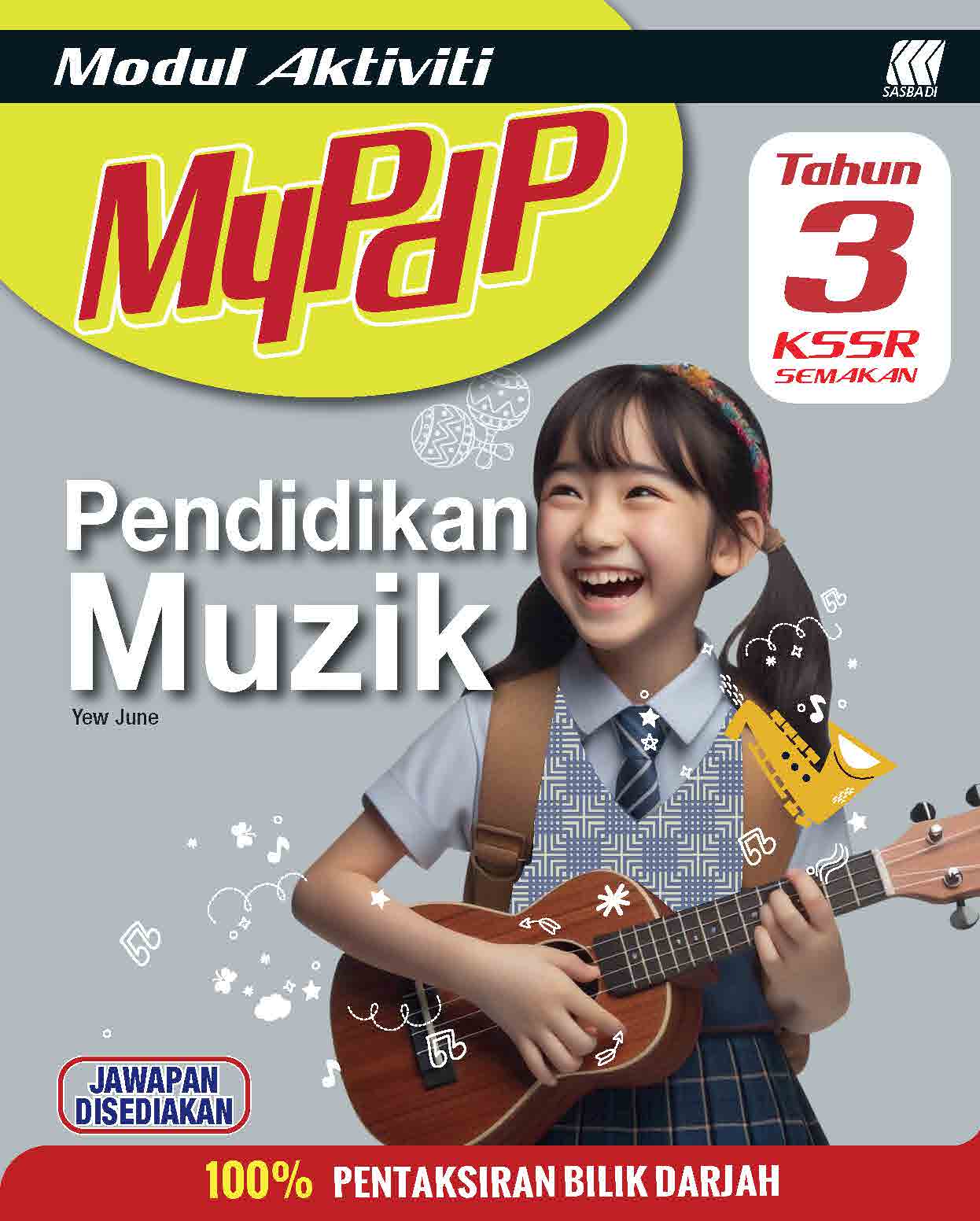 Modul Aktiviti MyPdP KSSR Semakan Pend. Muzik Tahun 3 (Naskhah Murid) Cover